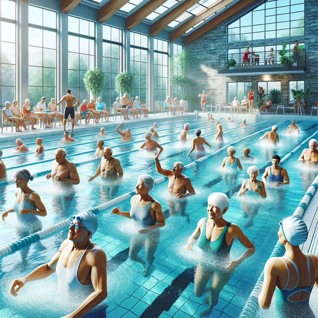 Group Sports for Seniors: Swimming and Water Aerobics Group Sports for Seniors: Swimming and Water Aerobics