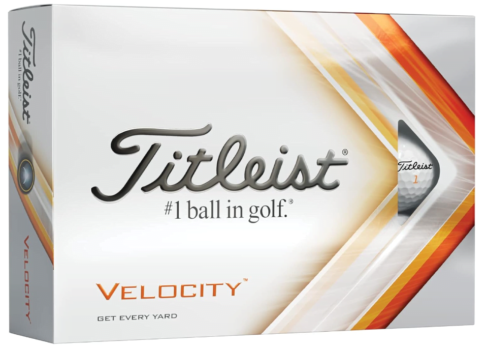 Best Golf Balls for Seniors - #2. Titleist Velocity Golf Balls