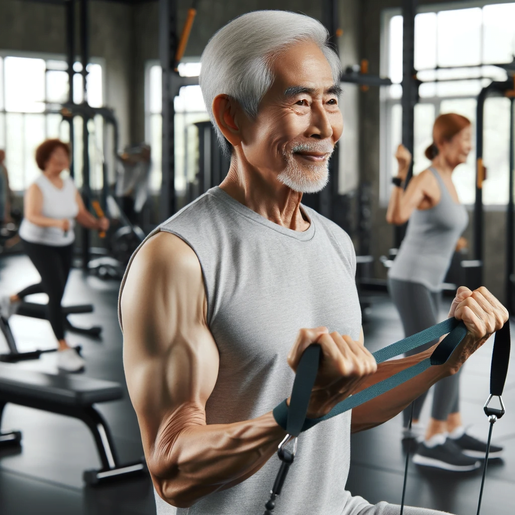 Best Exercises for Seniors Using Resistance Bands - Bicep Curls Best Exercises for Seniors Using Resistance Bands - Bicep Curls
