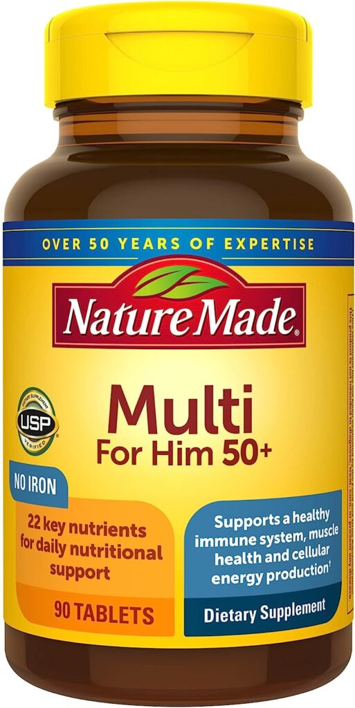 Best Senior Multivitamin: 3. Nature Made Multi For Him 50+ / For Her 50+ Best Senior Multivitamin: 3. Nature Made Multi For Him 50+ / For Her 50+
