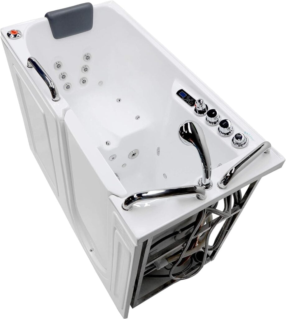 Best Walk In Tubs For Seniors: #3. ANZZI Walk-in Bathtub 27" x 53" Best Walk In Tubs For Seniors: #3. ANZZI Walk-in Bathtub 27" x 53"