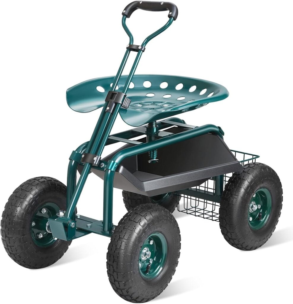 Best Gardening Tools for Seniors: Rolling Garden Seat Best Gardening Tools for Seniors: Rolling Garden Seat